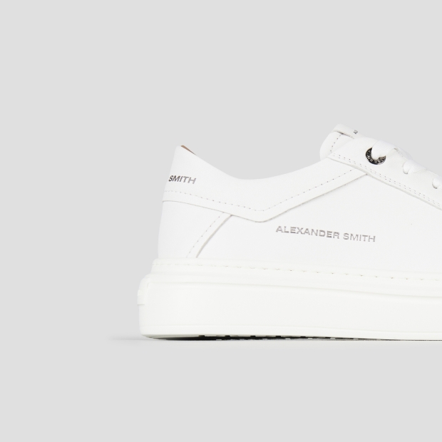 Sneakers Alexander Smith regent uomo in pelle bianca - 3
