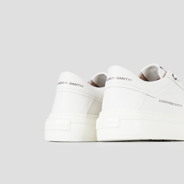 Sneakers Alexander Smith regent uomo in pelle bianca - 5