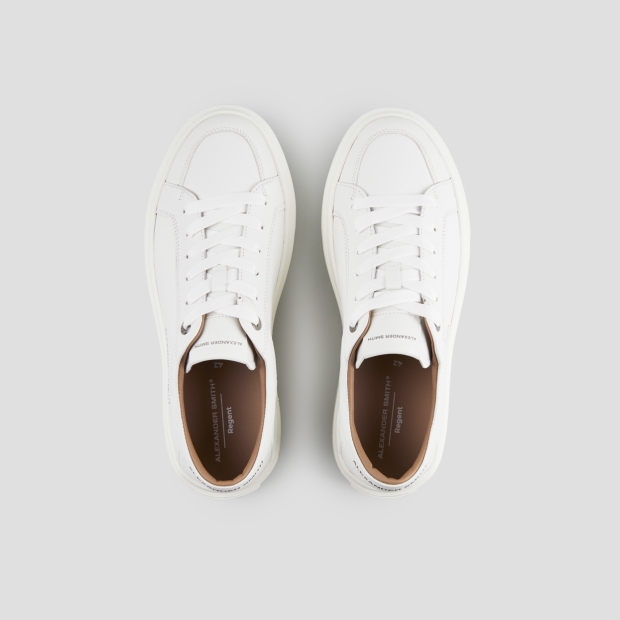 Sneakers Alexander Smith regent uomo in pelle bianca - 6