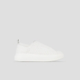 Wembley Slip-on Uomo in pelle intrecciata bianca
