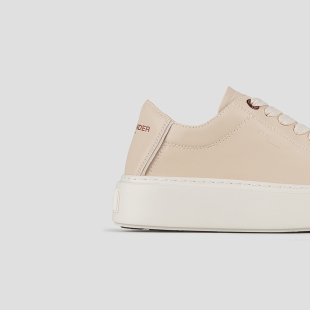 Sneakers Alexander Smith london donna decostruita in nappa beige - 3