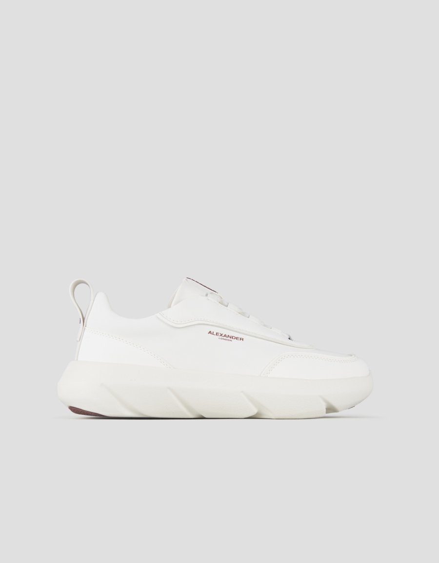 Sneakers Alexander Smith eclipse uomo in pelle bianca - 1