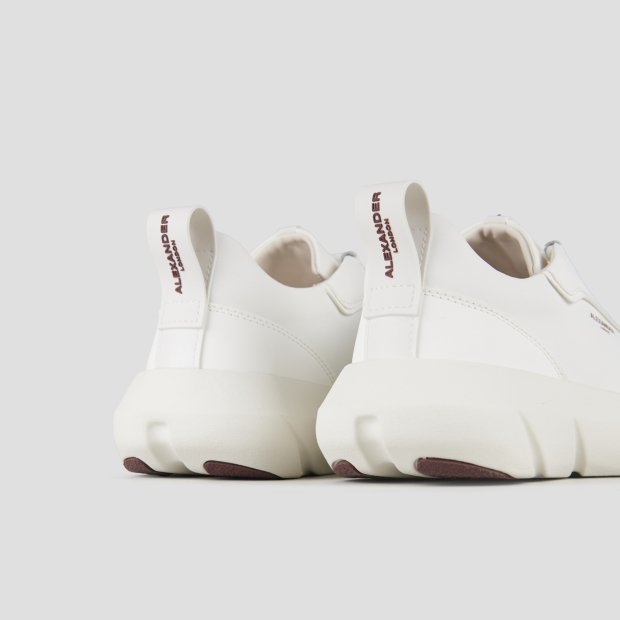 Sneakers Alexander Smith eclipse uomo in pelle bianca - 5