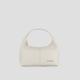 Chloe Small borsa a spalla in pelle bottalata bianca