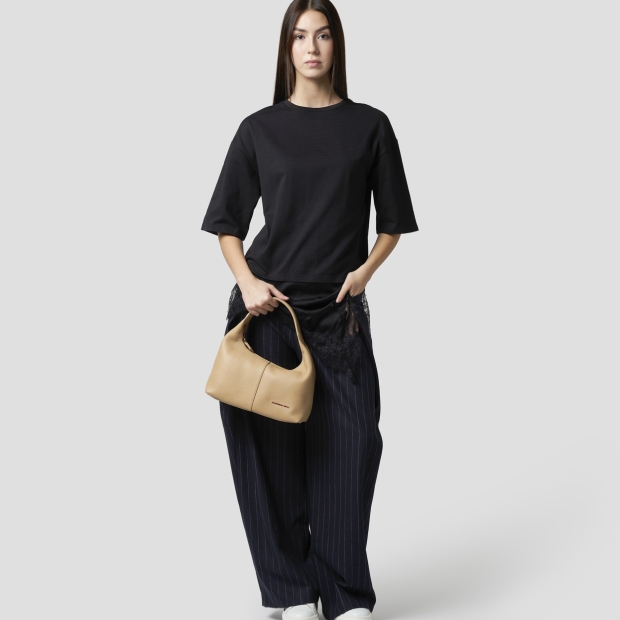 Sneakers Alexander Smith chloe small borsa a spalla in pelle bottalata beige - 7