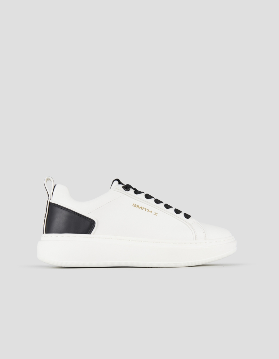 Sneakers Alexander Smith stone uomo in bianco con dettagli neri - 1