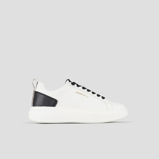Sneakers Alexander Smith stone uomo in bianco con dettagli neri - 1